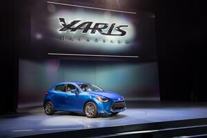 北米向けトヨタ・ヤリスハッチバック2020年モデルを世界初披露【ニューヨーク国際自動車ショー】