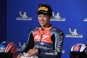 【MotoGP第5戦フランスGP】「いい日だな、って」Moto2小椋藍選手が嬉しさを表した今季初表彰台