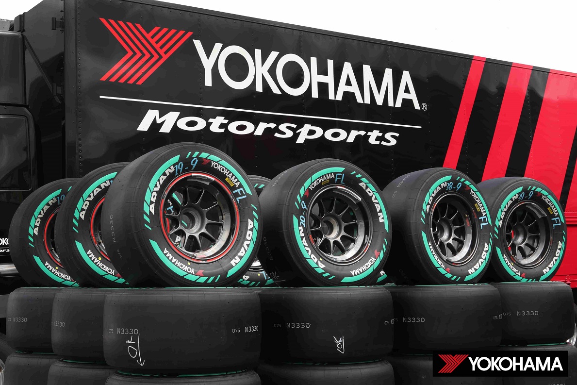 SUPER FORMULA(全日本スーパーフォーミュラ選手権)にタイヤをワンメイク供給するADVANのレース直前の様子