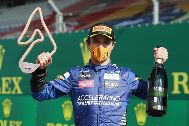 マクラーレンF1のノリスが初表彰台獲得「ミスを抑え、巡ってきたチャンスをすべて生かした」：オーストリアGP