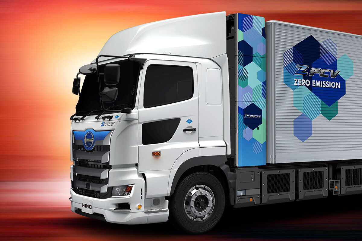 このモデルは誰でも買えないそうです PROFIA トラックモデル 日本初！「水しか出さない」大型トラック遂に発売 “超過酷な