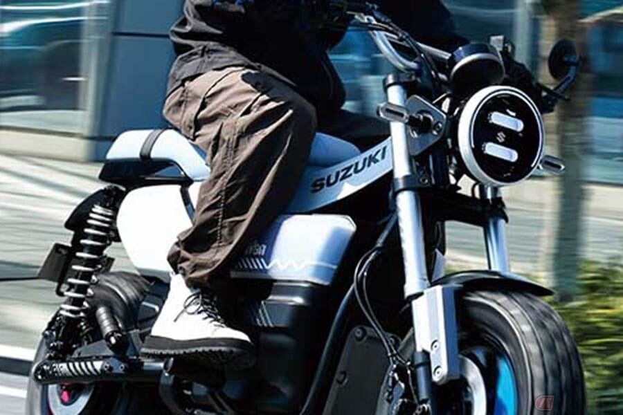 電動化され復活を遂げたスズキ「バンバン」 「か……可愛い」「チョイノリの次はバンバン」などSNSで反響多数 市販化にも期待