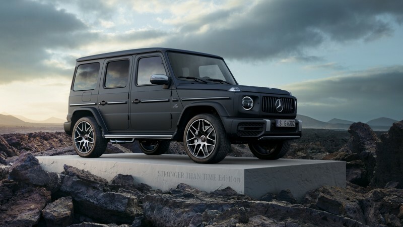 究極のオフローダー、メルセデス・ベンツ「Gクラス」にクールな仕様の限定車AMG G 63 STRONGER THAN TIME Editionが登場