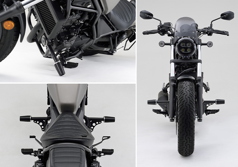 2個以上購入で送料無料 Rebel H2C エンジンガード - その他