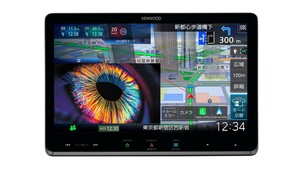 KENWOODから「彩速ナビ」のフラッグシップモデルが登場、地図表示がさらに鮮やかに進化