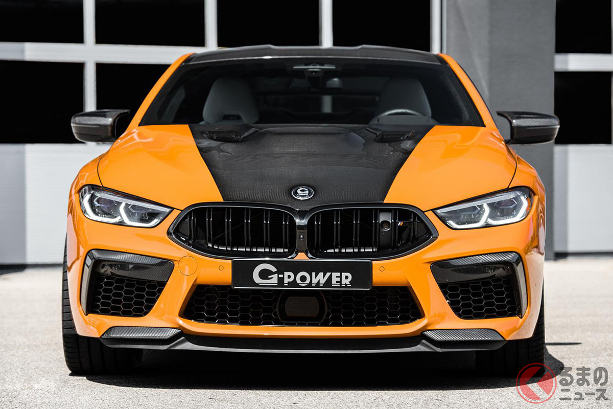 BMW「M8」がリミッター制御で最高速340キロ！ 900馬力でも快適なGパワーの最新作「G8Mハリケーン」誕生！