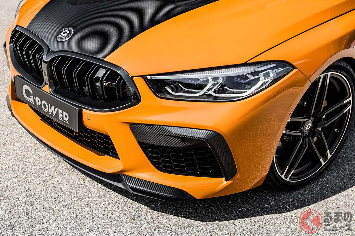 BMW「M8」がリミッター制御で最高速340キロ！ 900馬力でも快適なGパワーの最新作「G8Mハリケーン」誕生！