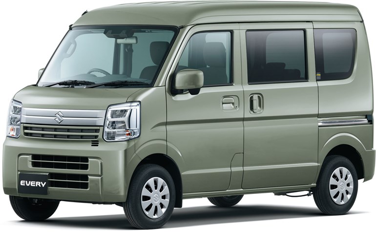 スズキ「キャリイ」と「エブリイ」新色登場！ 明るいデザインと安全機能で商用車に多様な選択肢を提供…111万7600円から