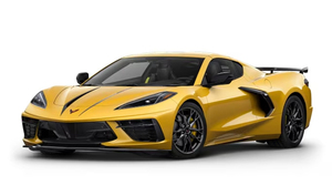 メタリックに輝く特別なイエローを纏ったシボレー・コルベットの日本限定モデルが登場
