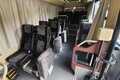 日本初のEVマイクロバスとEV大型観光バスがついに姿を見せた！　EVモーターズ・ジャパン「V8-Micro Bus」と「F8-Coach」がバステクで初公開