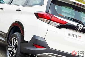 【インドネシア】5速MTあり！ トヨタ「コンパクト“3列”SUV」がスゴい！ 全長4.4m級の「ちょうどイイサイズ」！ 精悍「GRスポーツ」もある2代目「ラッシュ」とは