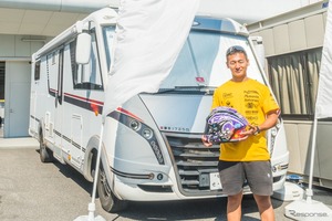 カーステイが鈴鹿8耐参戦チームに大型キャンピングカーを提供…レースに集中できるように