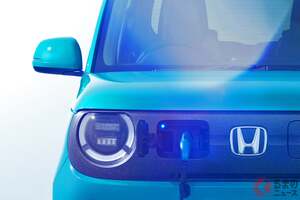 ホンダが「新型“軽乗用車”」発表！ 5ドアの「新たなコンパクト」は斬新「ジト目デザイン」×ターボ車並み“ユニット”搭載!? ホンダ史上初の「電動」軽はどんなクルマになるのか