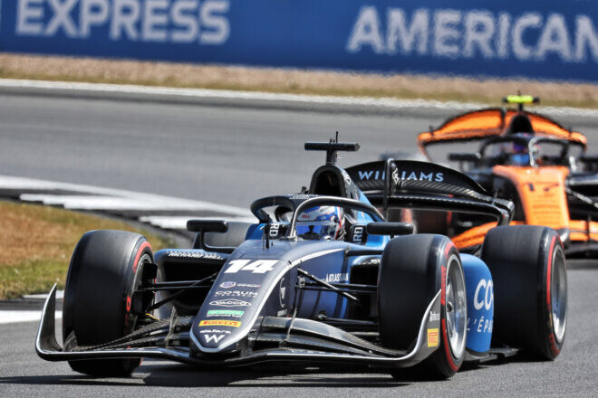 宮田莉朋、マシントラブルでタイム計測できず。ポール獲得は僚友マルタンス／FIA F2第8戦予選