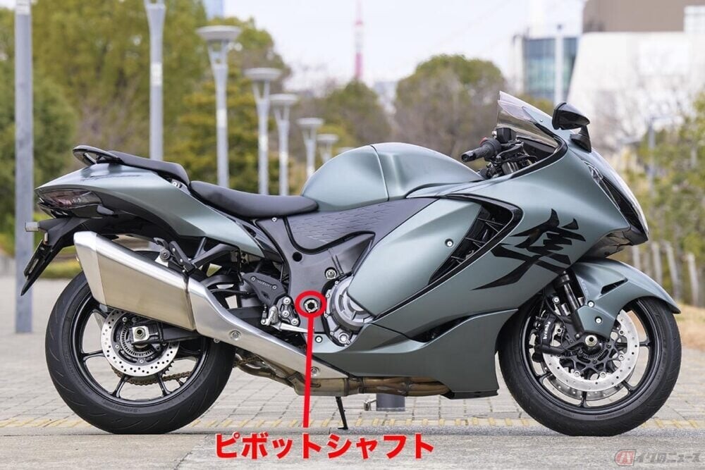 このパーツが無かったらスイングアームは機能しない!? 車両の操作性や安定性に大きな影響を及ぼす重要パーツ「ピボットシャフト」とは？