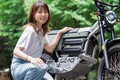 原付一種だけど自転車みたいな感覚で楽しめる!? 車重58kgで押し歩きもラクラク!!ダートフリーク「GE-N3(ゲンさん)」試乗 ～小野木里奈の○○○○○日和～
