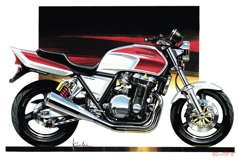 プロジェクトbig 1発表から30年 デザイナーの言葉から読み解くホンダcb1000sf Cb1300sf人気の秘訣 モーサイ 自動車情報サイト 新車 中古車 Carview