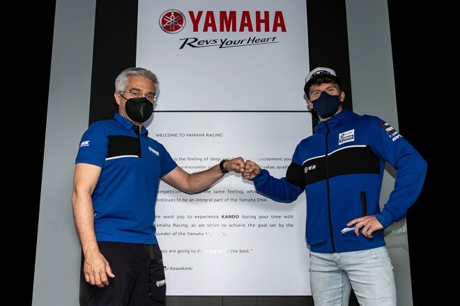 ギャレット・ガーロフ、2022年もヤマハからSBKに継続参戦。MotoGPでは若手ライダーを起用か