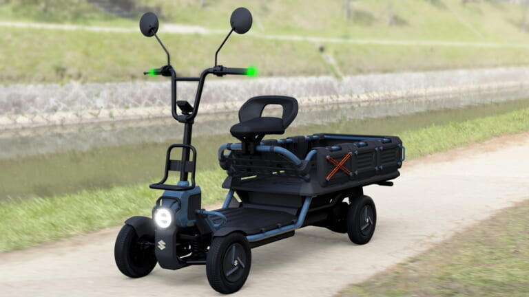 スズキが4輪の特定原付「スズライド」「スズカーゴ」を発表 スズキが4輪の特定原付「スズライド」「スズカーゴ」を発表