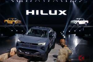 トヨタ、新型「ハイラックス」世界初公開＝9代目はBEV設定、タイで発表