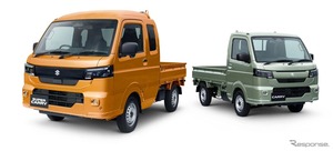 スズキ『キャリイ』『スーパーキャリイ』、フロントと内装デザイン一新…改良新型の先行情報を公開