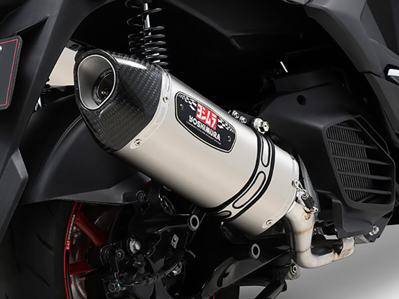 ヨシムラからシグナス グリファス用マフラー 機械曲r 77sサイクロン Export Spec 政府認証 が9月下旬発売 動画あり バイクブロス 自動車情報サイト 新車 中古車 Carview