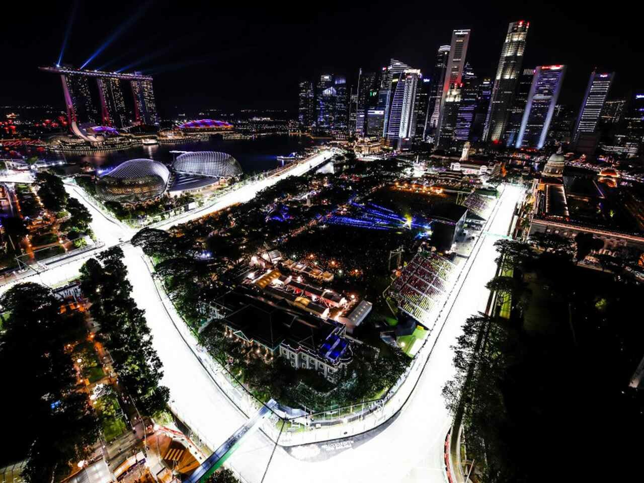 F1シンガポールGP開幕、前2戦とはまったく異なるテクニカルな市街地コース、ホンダに勝機あり【モータースポーツ】