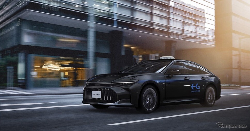 トヨタ、東京都「TOKYO H2」プロジェクト参画…クラウン燃料電池タクシー200台導入へ
