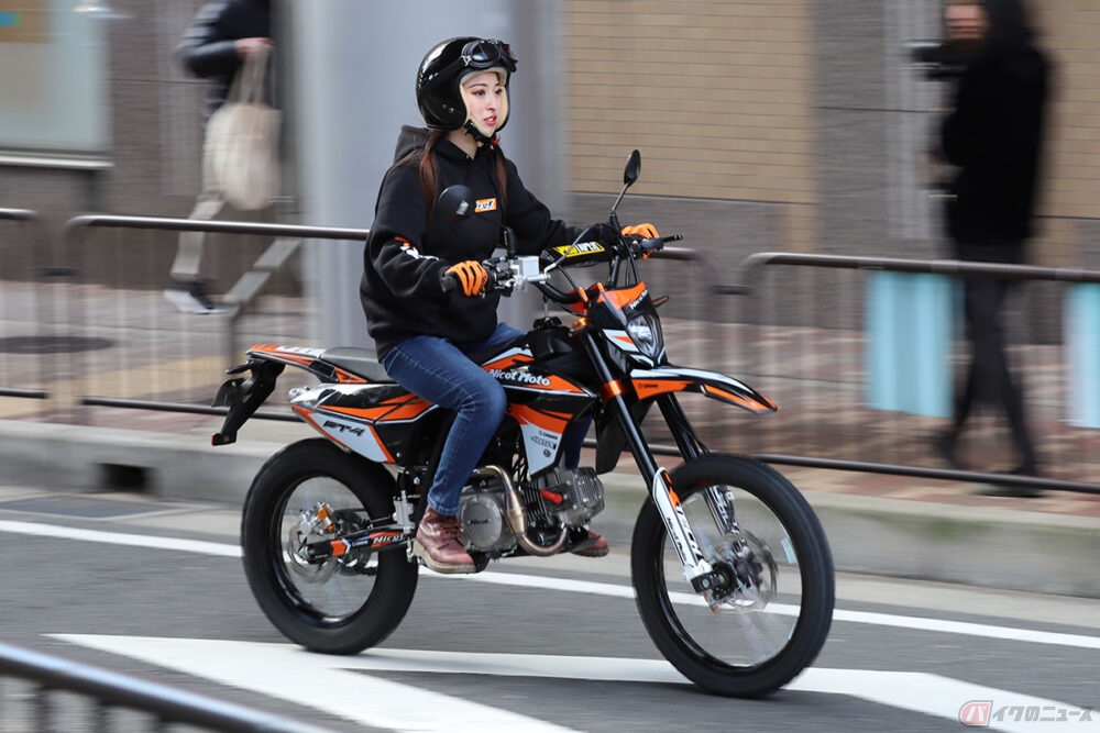 30万円以下で購入可能 公道も走行できる原二オフロードバイクnicot Motorcycle Pt125 登場 バイクのニュース 自動車情報サイト 新車 中古車 Carview