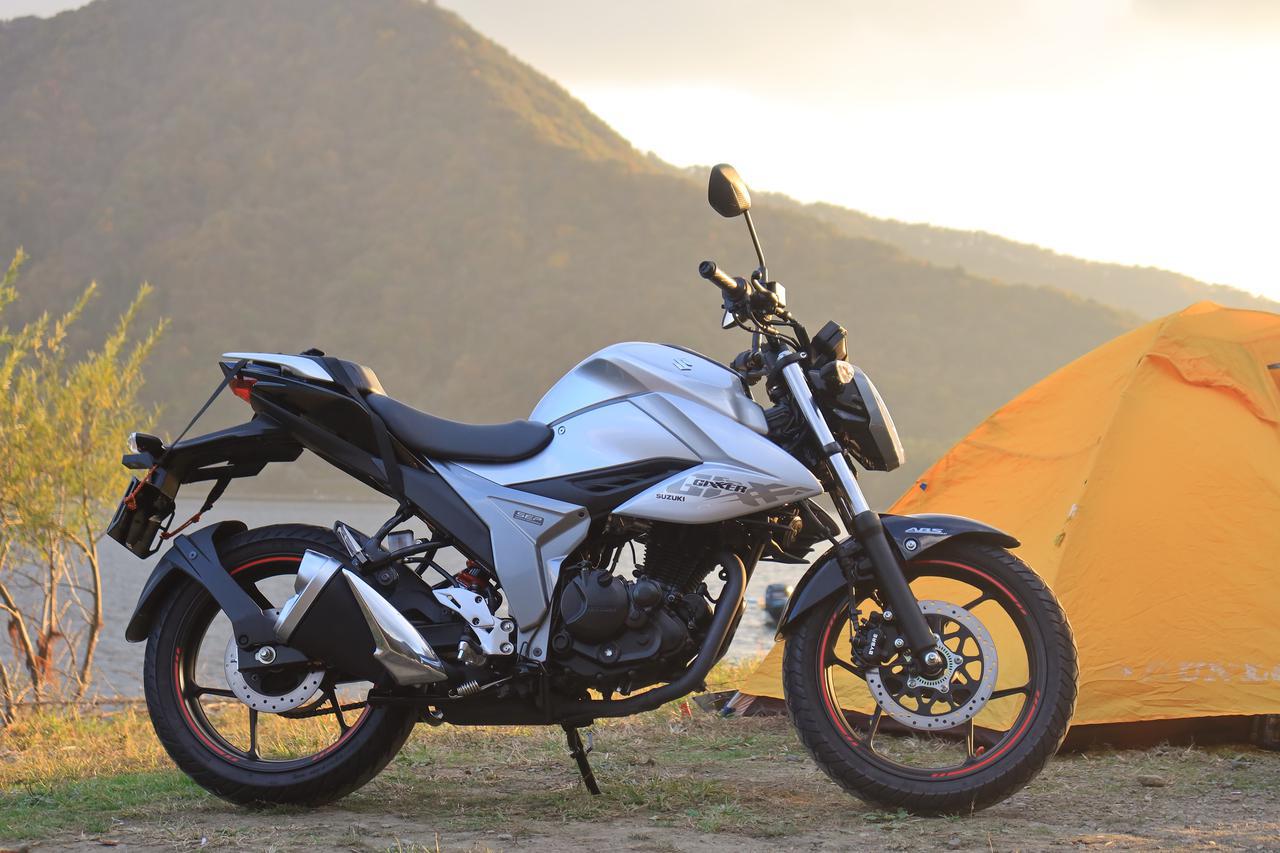 250ccと比べてどう スズキの150ccバイク ジクサー150 でキャンプ旅をしてみて思った と Suzuki Gixxer 150 キャンプツーリングインプレ まとめ Webオートバイ 自動車情報サイト 新車 中古車 Carview