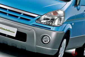 日産「“SUV”ミニバン」がスゴかった！ 「グリーン」内装×ゴツ顔の「セレナ“SUV”」!? 今こそ復活して欲しい「キタキツネ」とは