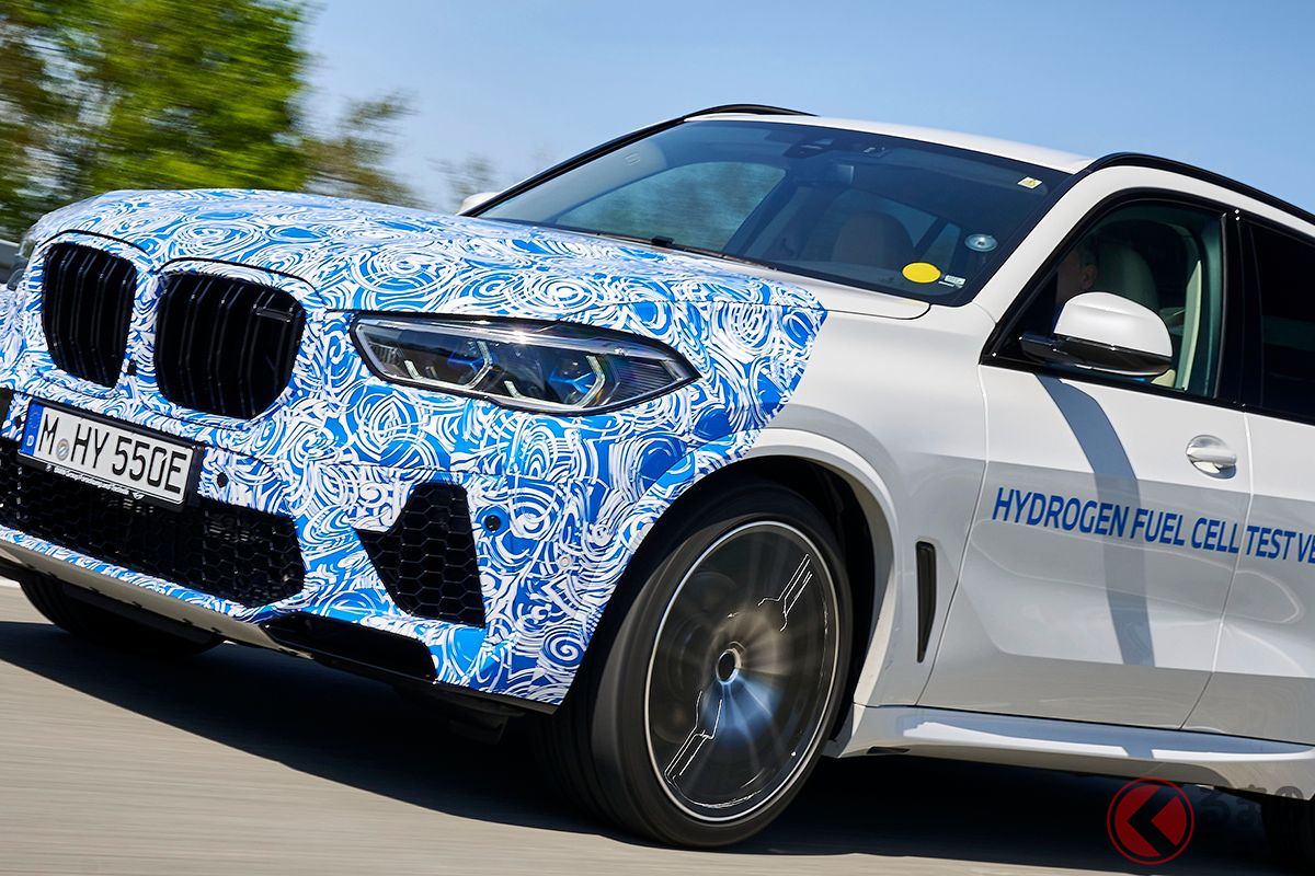 トヨタの燃料電池搭載 374馬力のbmw新型fcvが走行テスト開始 発売は22年 くるまのニュース 自動車情報サイト 新車 中古車 Carview