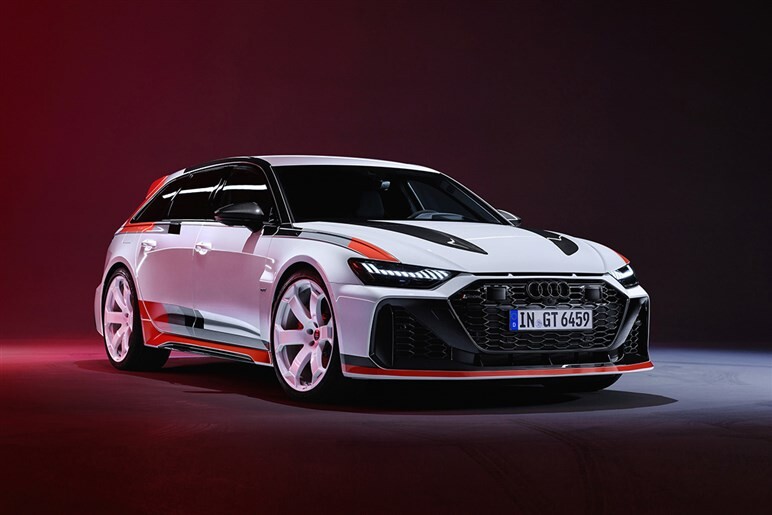 アウディが世界最速＆赤黒銀のド派手ワゴン「RS6アバントGT」発表。ウルトラ警備隊もビックリ