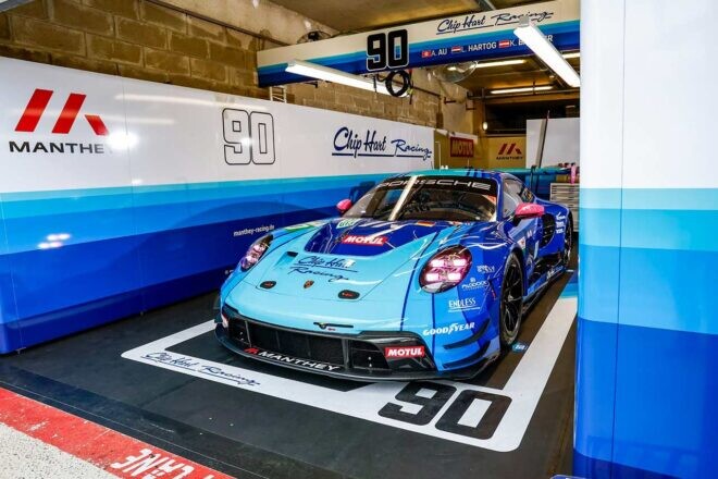 映画『F1』の劇中登場車も“復活”。ポルシェ911 GT3 Rの2台が特別リバリーでル・マン参戦へ