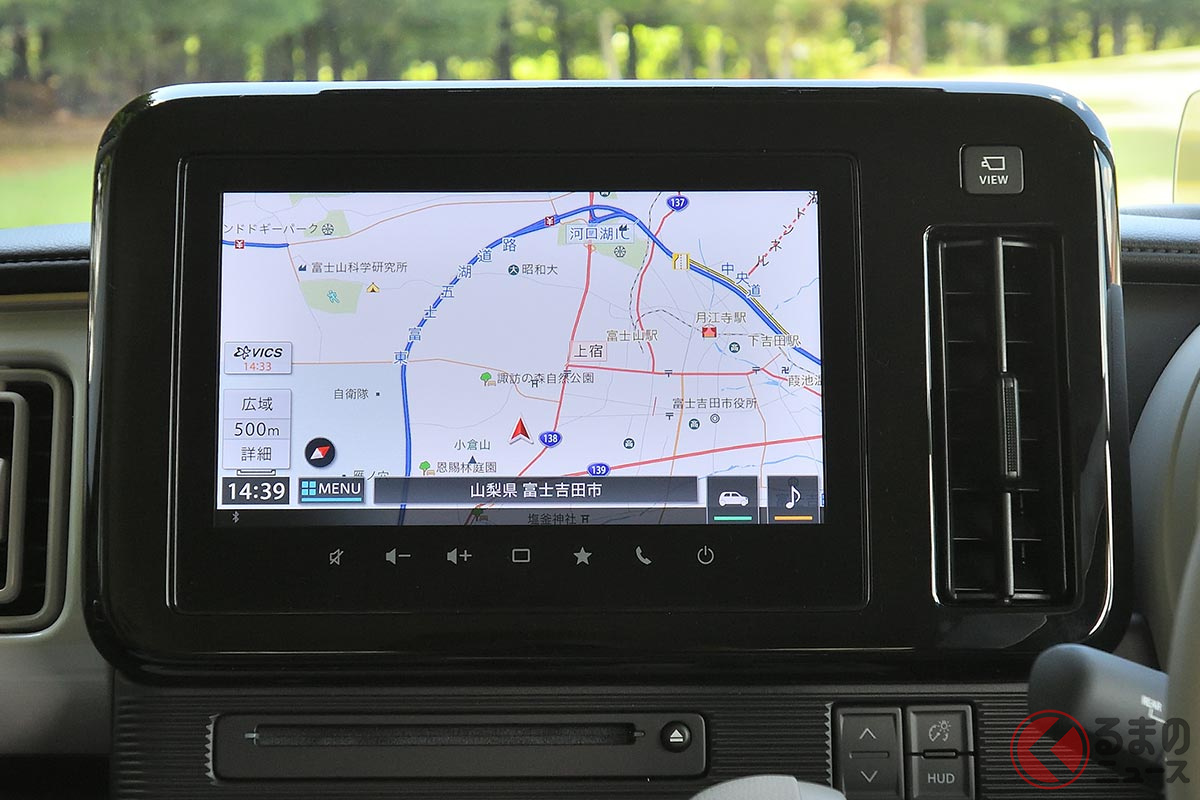 ダイハツ純正カーナビ、3年前にムーブの新車に取り付けしてた