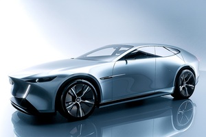 【アップデート情報！】RX-9ではない？マツダがロータリーエンジン＋ハイブリッドの510馬力の豪華なコンセプトカー「ビジョンXクーペ」を発表！