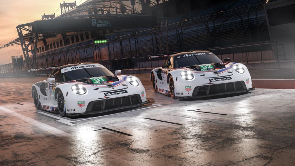 911 RSR WEC モデルカー Spark 1:43 Porsche 911 (992) RSR WEC 2019 プレゼンテーション