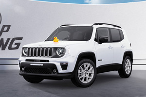 Jeep レネゲードにJeep Duckロゴやトイを搭載したユーモアある特別仕様車「 Freedom Edition」を発売