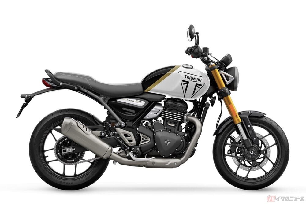 輸入車の間口を広げる中型「トライアンフ」!!　普通自動二輪免許で乗れる「SPEED 400」「SCRAMBLER 400 X」2026年モデル発売