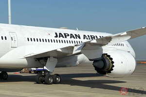 JALから「新たな特別デザイン機」出現…なにをアピール？ 機内も特別仕様に… 「かつての主力機」から継承