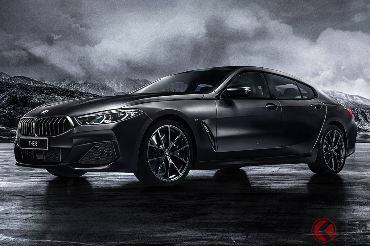 限定台 黒すぎるbmw 8シリーズ 登場 フローズン ブラック エディション はどこが黒い くるまのニュース 自動車情報サイト 新車 中古車 Carview