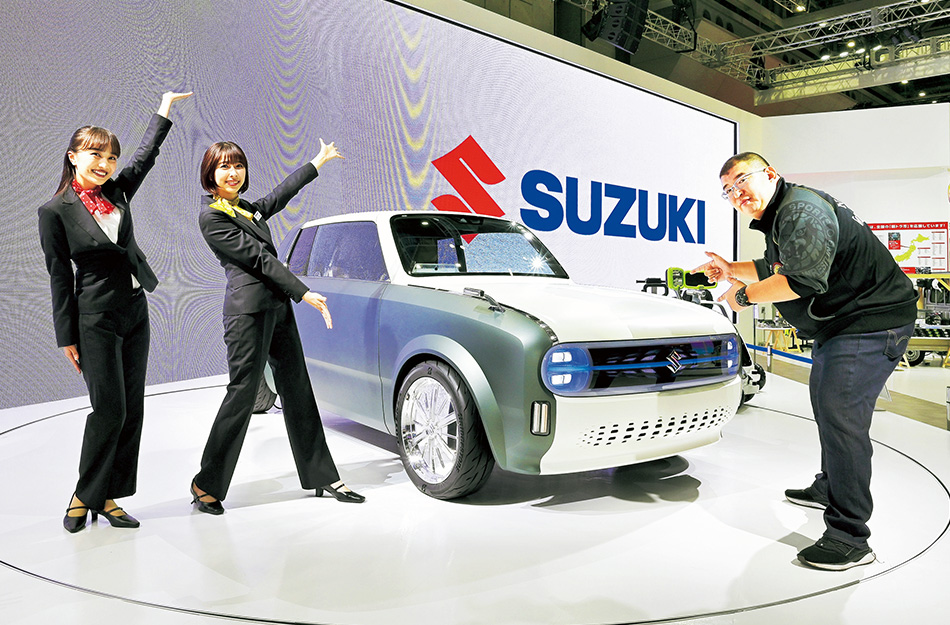 ももクロ Meets 東京モーターショー2019 ももクロの2人がスズキの Wakuwaku を実感したぜ ベストカーweb 自動車情報サイト 新車 中古車 Carview