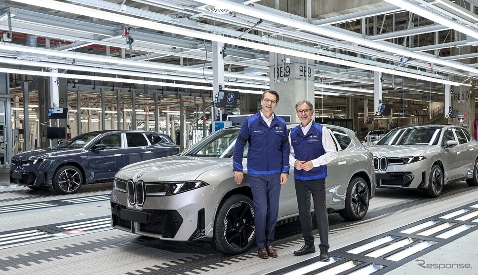 BMW「ノイエクラッセ」最初のモデル、『iX3』新型は10月末から量産開始