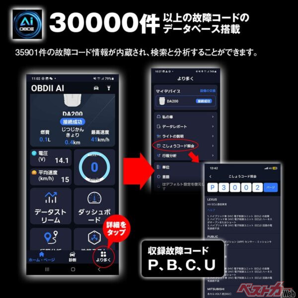 スマホで愛車の状態が判明!?　スマホで出来る診断機がついに登場