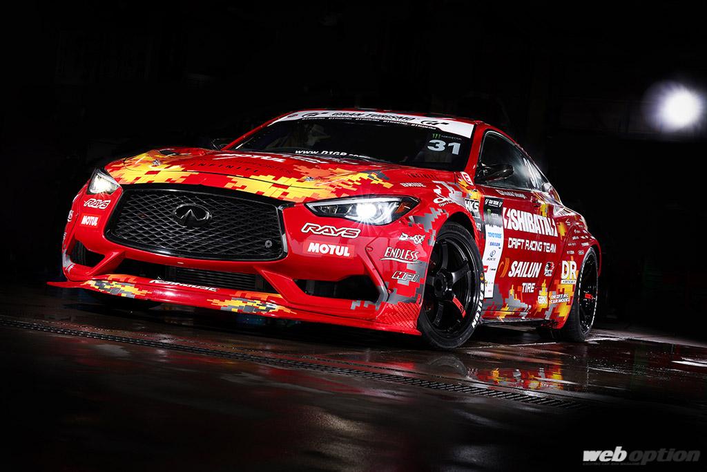 R31ハウスが日産インフィニティから名誉賞を受賞 Q60スカイラインクーペでのd1gp活動がメーカーに認められた Web Option 自動車情報サイト 新車 中古車 Carview