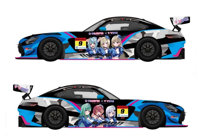 PACIFIC RACING TEAM、『ぶいすぽっ！』6名の起用タレントと