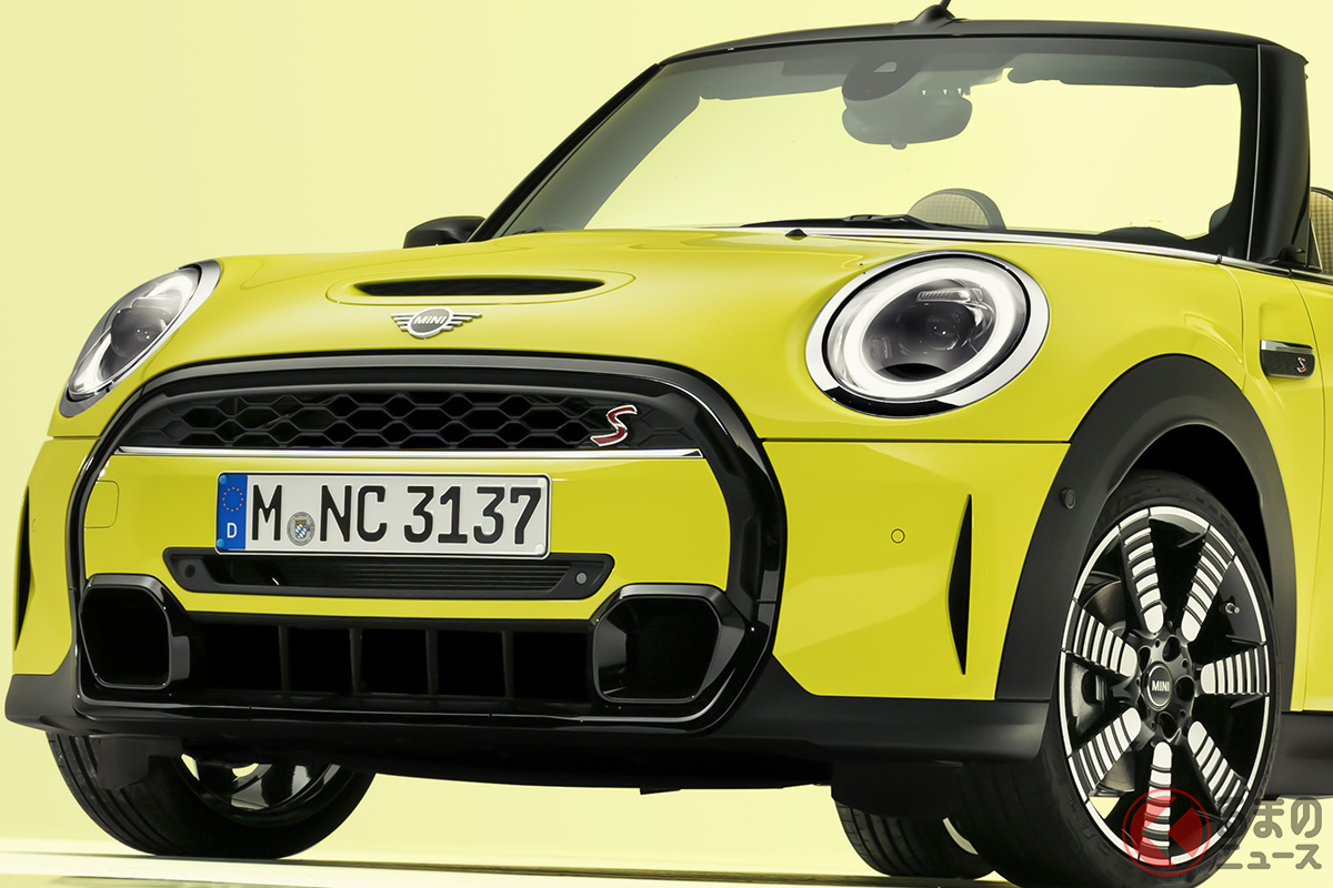 輸入車no 1ブランドminiの ミニ コンバーチブル が大幅アップデートして登場 くるまのニュース 自動車情報サイト 新車 中古車 Carview