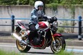 威風堂々という言葉がよく似合う！ ホンダの大型ネイキッドモデル『CB1300 SUPER FOUR SP』に試乗します～小野木里奈の○○○○○日和～