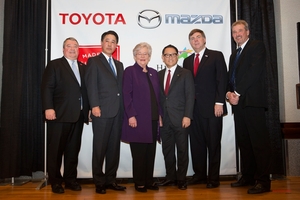 マツダとトヨタ、アラバマに合弁新会社「Mazda Toyota Manufacturing, U.S.A., Inc.」設立