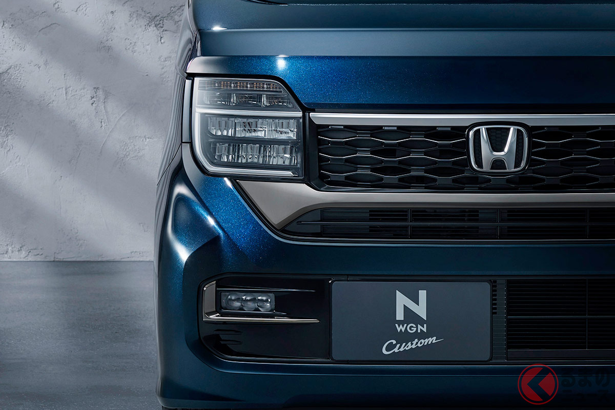 黒メッキがイカす 迫力顔のホンダ新型 N Wgn カスタム 登場へ 兄貴分 N Box との違いは くるまのニュース 自動車情報サイト 新車 中古車 Carview
